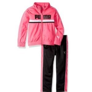 puma tracksuit pink